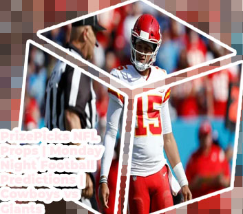 Monday night football predictions