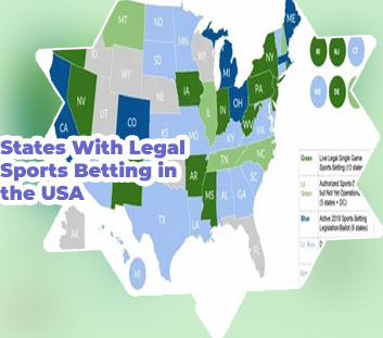 States with legalized sports betting